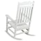 Flash Furniture Winston All-Weather Rocking Chair in White Faux Wood JJ-C14703-WH-GG - alternate 3